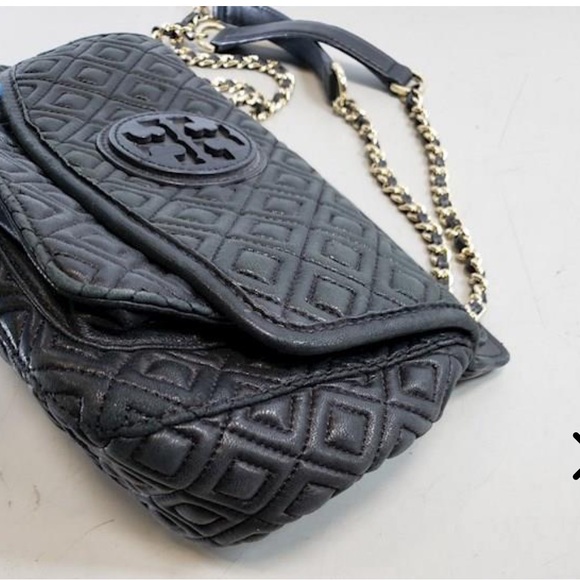 TORY BURCH Marion Qualified Shoulder Bag in Elegant Black - Picture 6 of 9